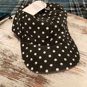 Polka dots baseball hat/New with tags